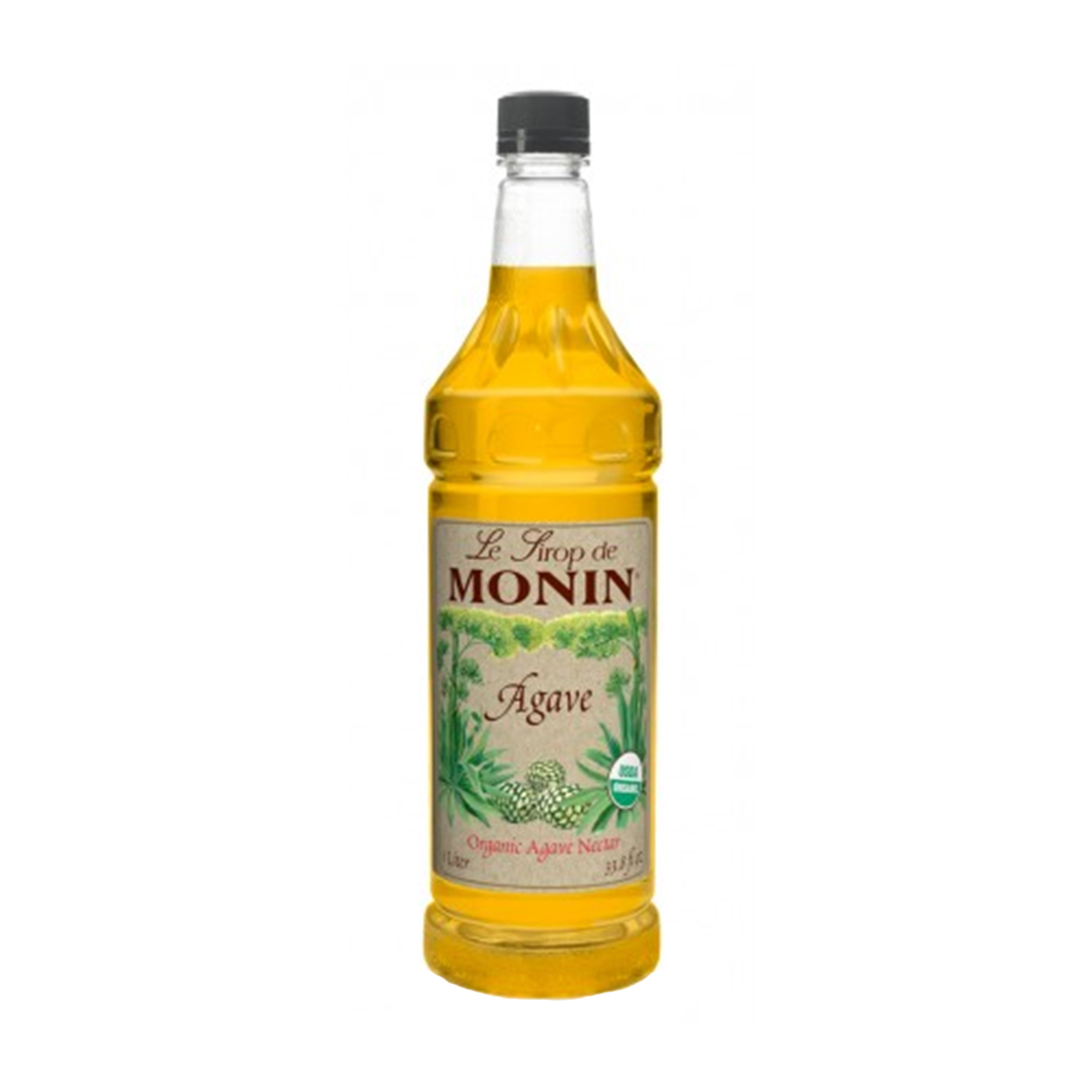 MONIN AGAVE NECTAR 4/1 LITER ORGANIC (or by the each)