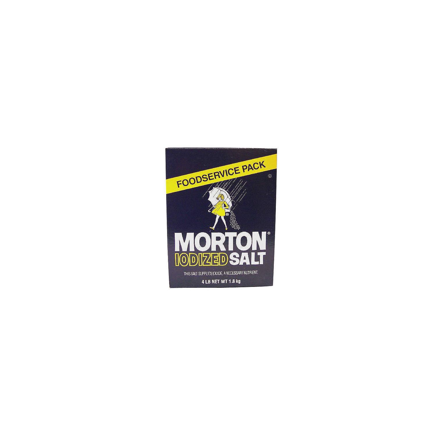 SALT IODIZED TABLE 12/4LB CS MORTON