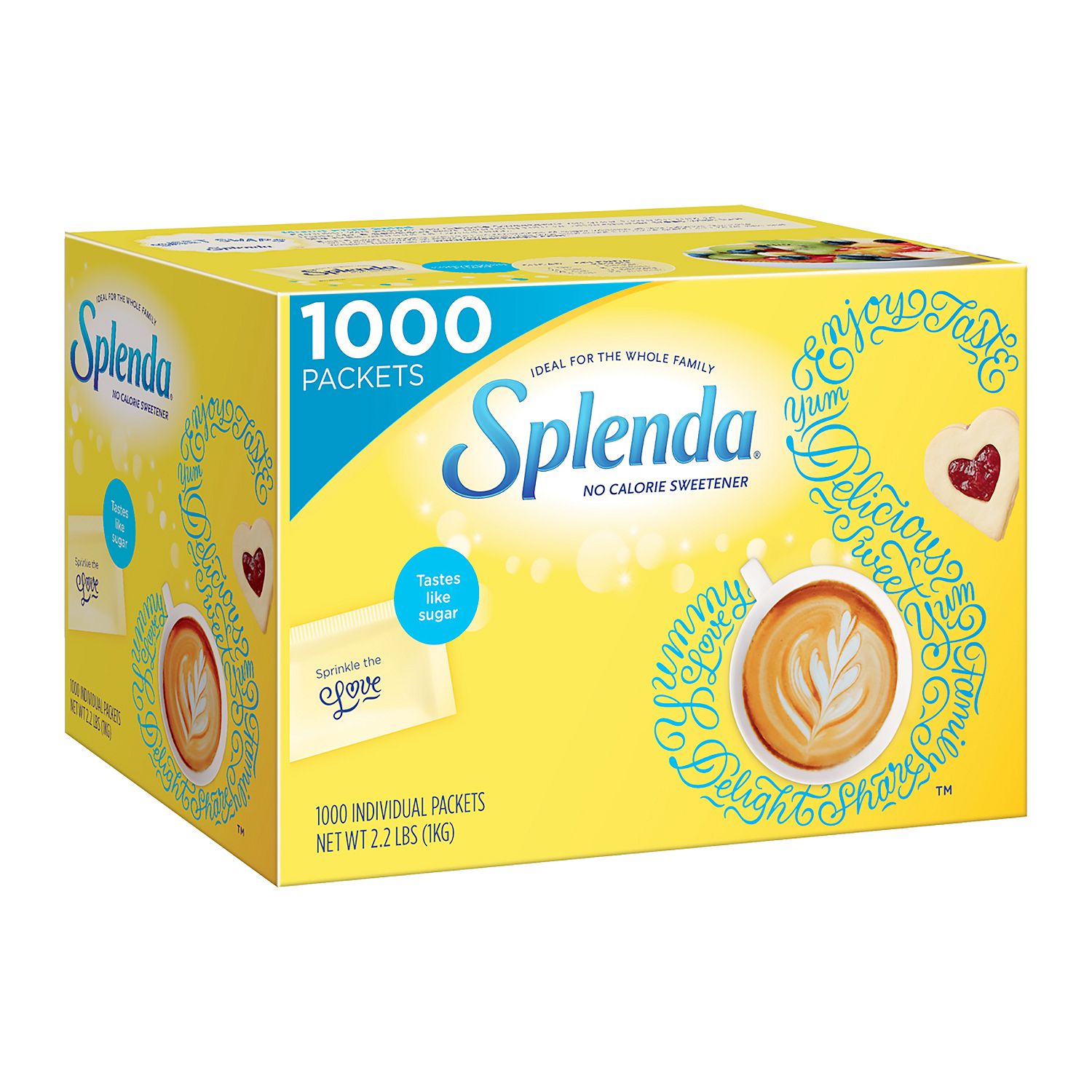 SPLENDA PC SUGAR SUB. 1000 CT