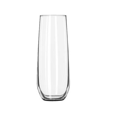 GLASS FLUTE STEMLESS 12/8.5oz LIBBEY 228