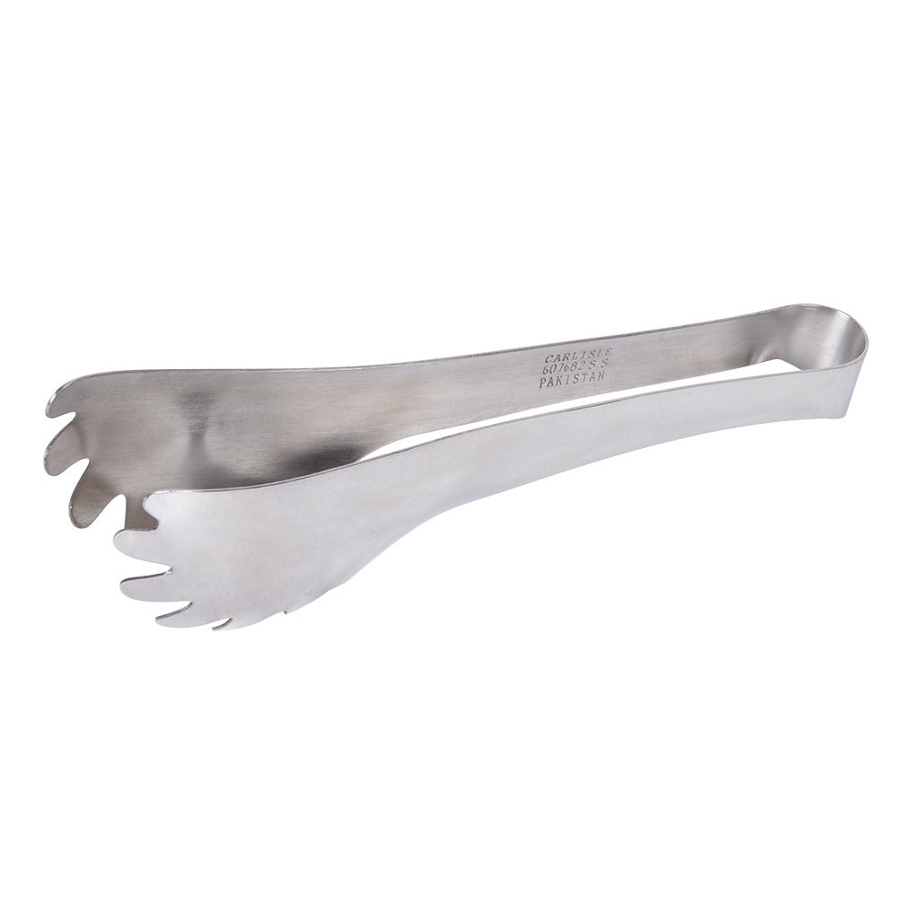 TONG SERVING 8-1/4&quot; L 1-PIECE CARLISLE 607682 S/S 18/8