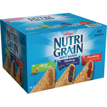 BARS NUTRI-GRAIN CEREAL VARIETY 36/1.3OZ 