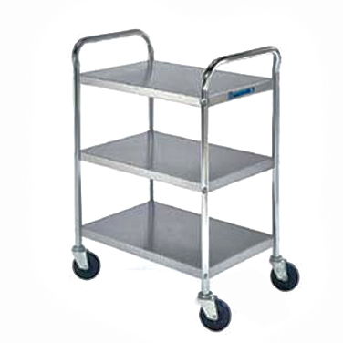 CART UTILITY S/S OPEN 3-SHELF LAKESIDE #473 