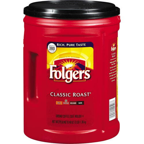 COFFEE FOLGERS 43.5 OZ CAN