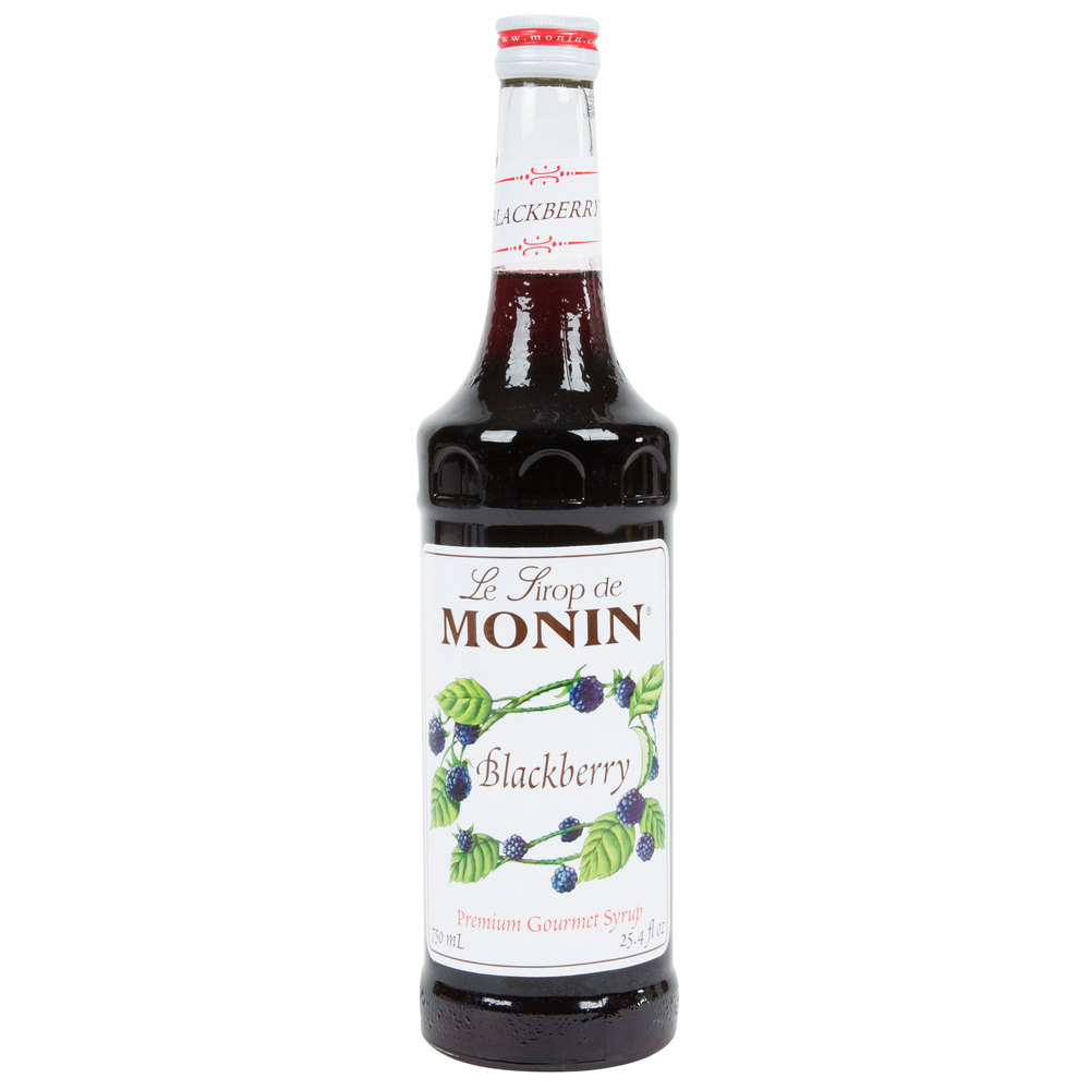 MONIN BLACKBERRY 12/750ML