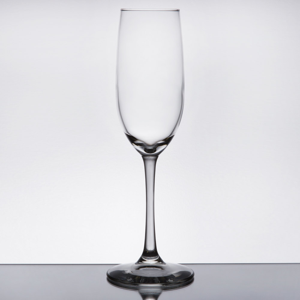 GLASS FLUTE VINA 12/8oz LIBBEY 7500