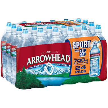 WATER ARROWHEAD 700ML/24CT SPORTS CAP 23.6 OZ