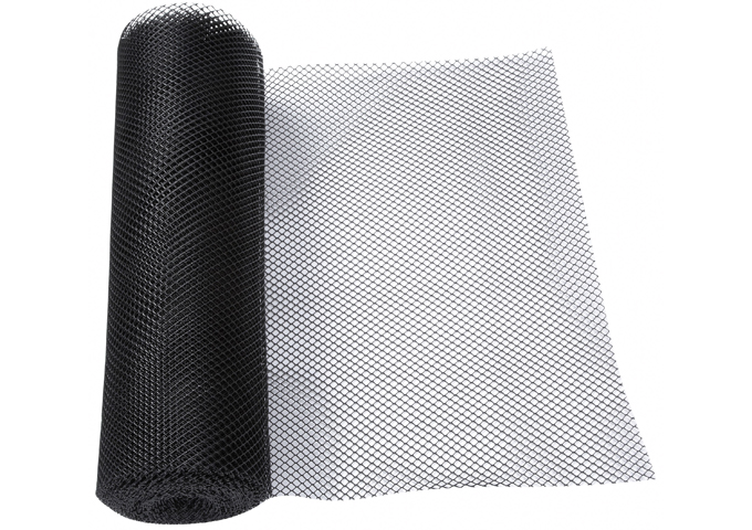BAR MATTING 24&quot;x40&#39; BLACK WINCO BL-240K / 1 ROLL