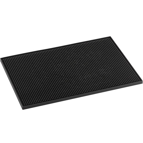BAR MAT BLACK 12&quot;x18&quot;