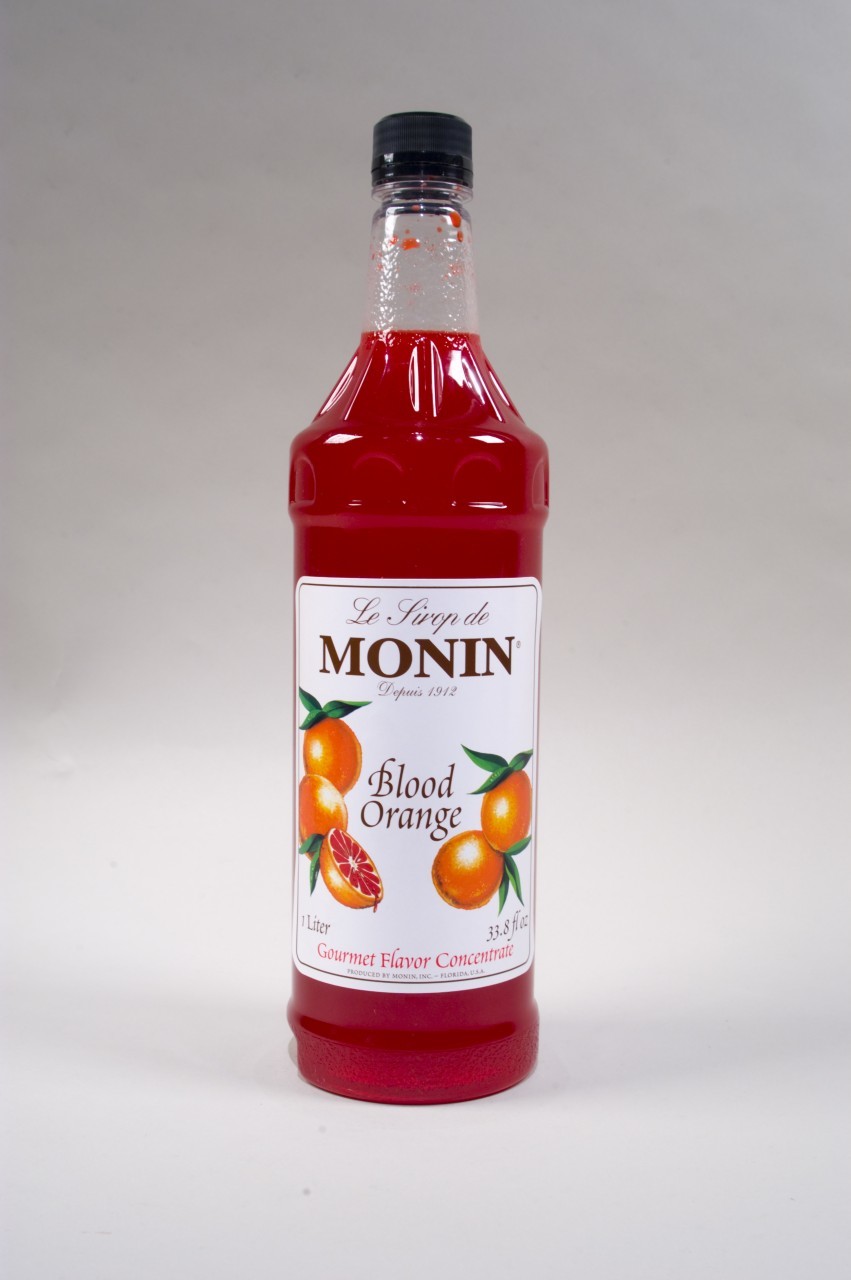 MONIN BLOOD ORANGE 4/1 LITER