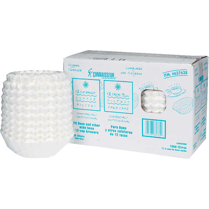 COFFEE FILTER LG. 12 CUP 1,000/CS 