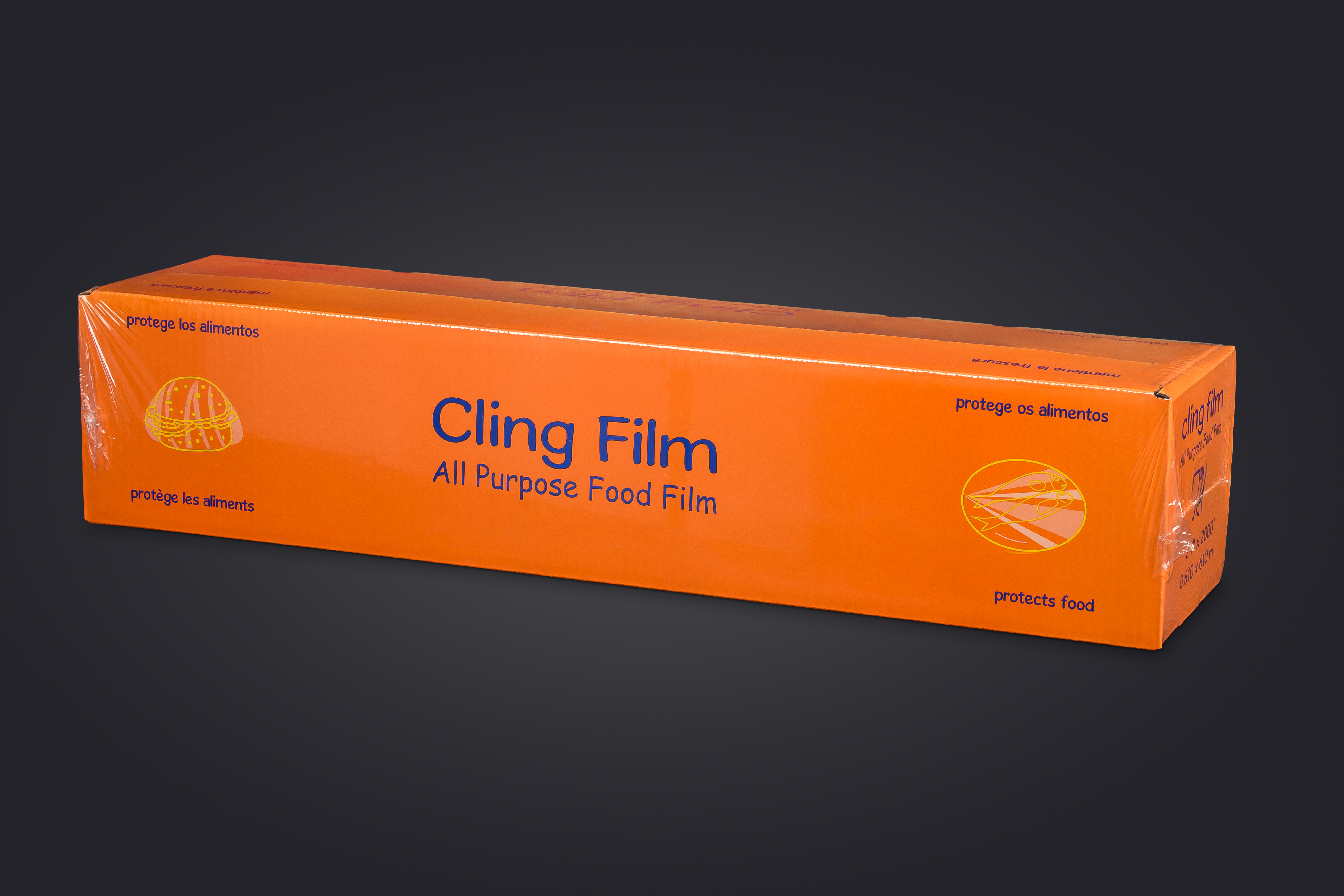 FILM WRAP FOOD 12&quot;X2000&#39; CLING