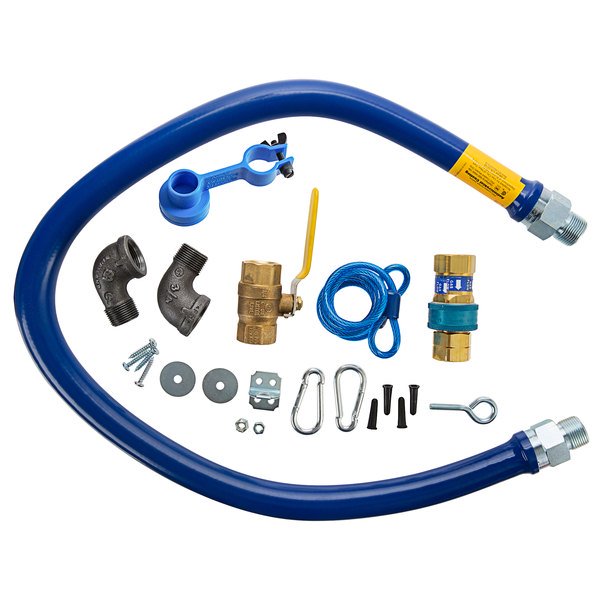 HOSE BLUE GAS CONNECTOR KIT DORMONT 1675KIT48 3/4&quot; DIA