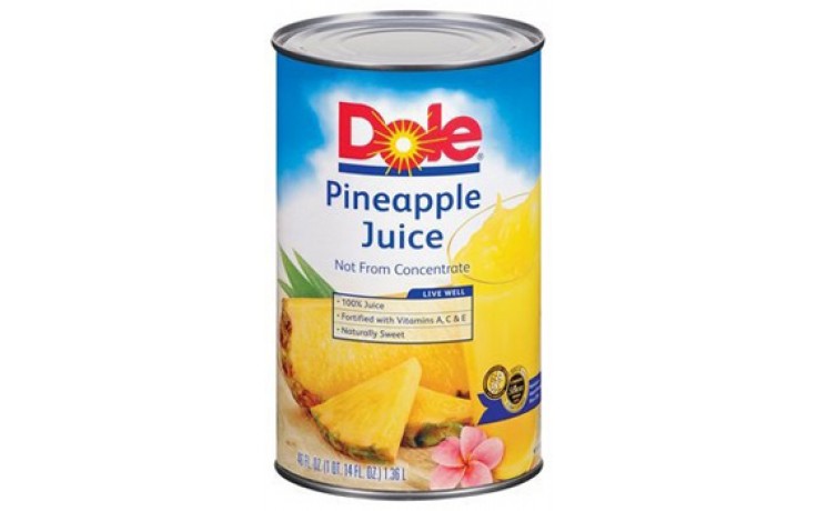 JUICE PINEAPPLE DOLE 12/46