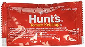KETCHUP PACKETS HUNTS 1000/BOX