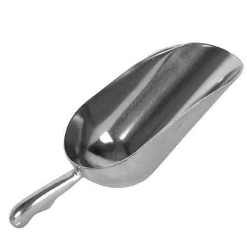 ICE SCOOP 12 OZ ALUMINUM 1 PIECE WINCO AS-12