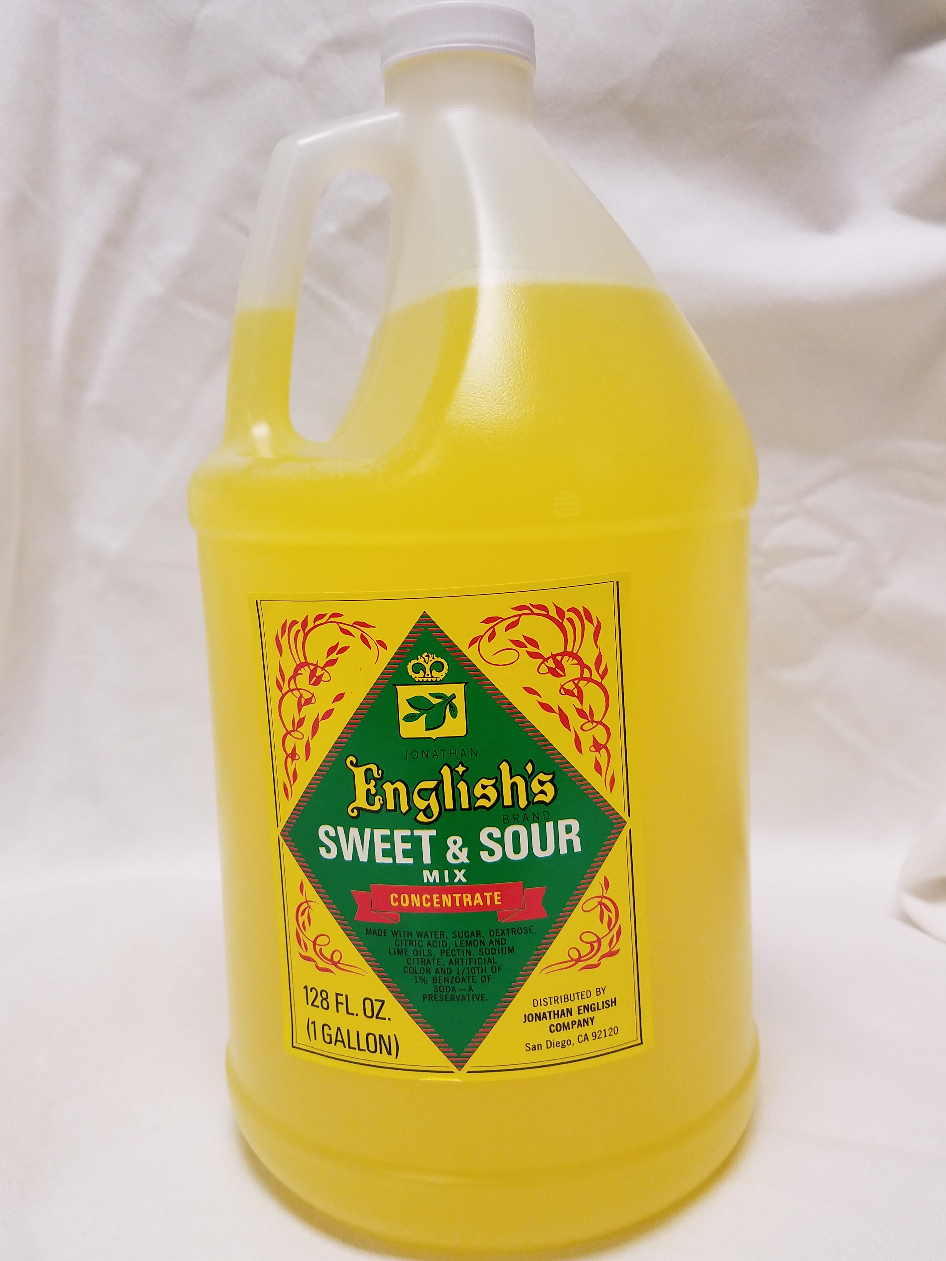 SWEET &amp; SOUR CONC JE 4/1GAL 1+3