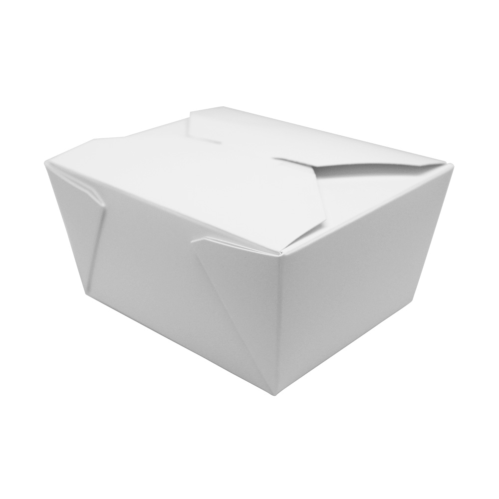 BIO PAK #1 WHITE 450/cs EMPRESS EMPFDBX1-W