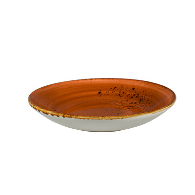 BOWL PASTA LONDON 24/36oz 10&quot;  VERTEX LTC-C26 TERRA COTTA