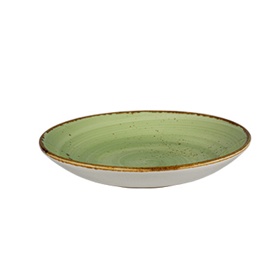BOWL PASTA LONDON 24/36oz 10&quot;  VERTEX LTJ-C26 TERRA JADE
