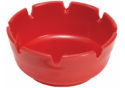 ASHTRAY PLASTIC 263R RED 12DZ WINCO MAS-4R 4&quot; 