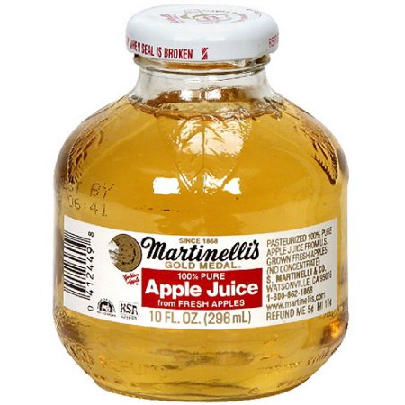 JUICE APPLE MARTINELLI 24/10 GLASS BOTTLES (THIS CHANGED