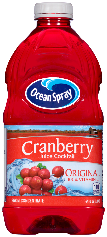 JUICE CRANBERRY O/S 8/64oz