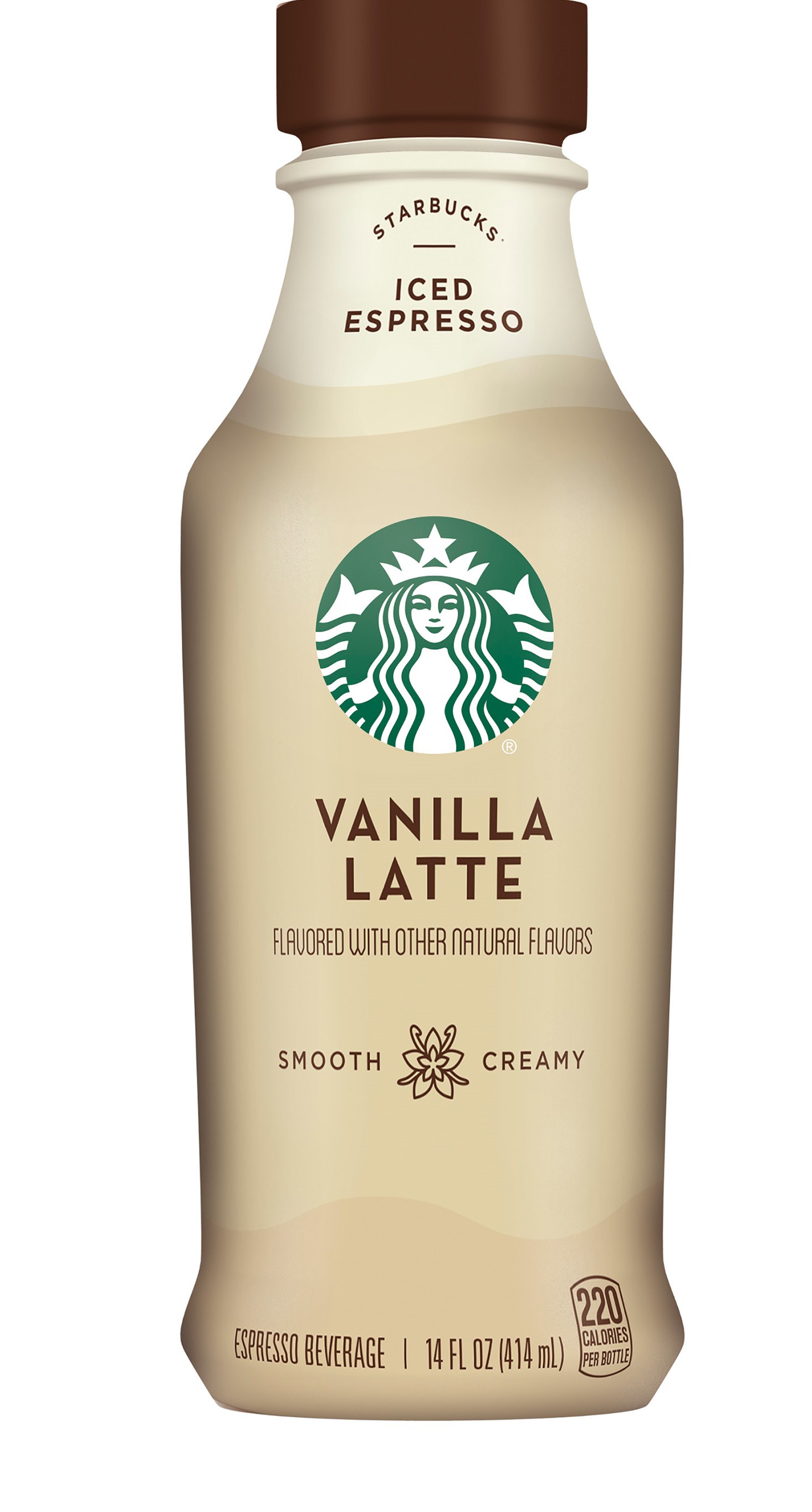 COFFEE ICED ESPRESSO VANILLA LATTE STARBUCKS 12/14oz