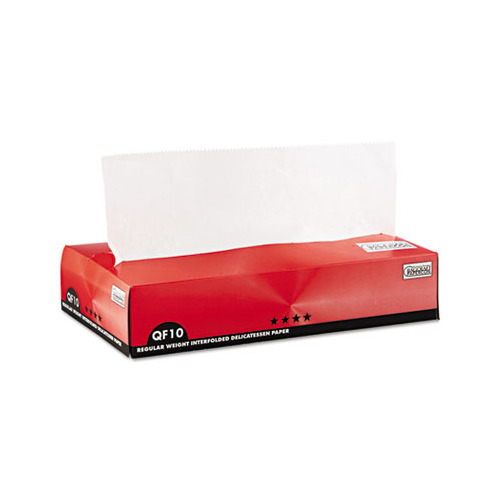 WAX SHEET 10X10 3/4 12/500 BAGCRAFT MW10 / DP SW-10