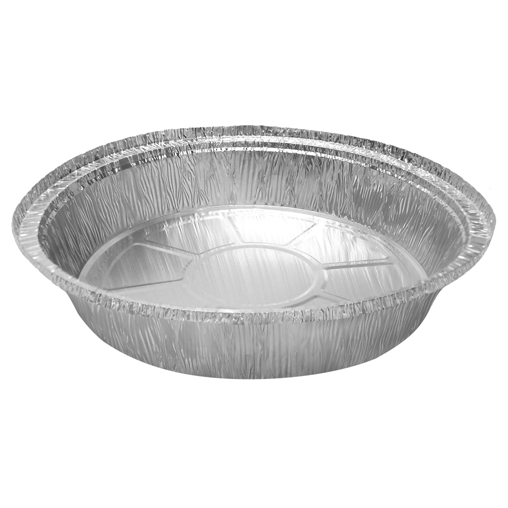 CONTAINER FOIL ALUMINUM 8&quot; 500/CS ROUND AF-CR08 KARAT