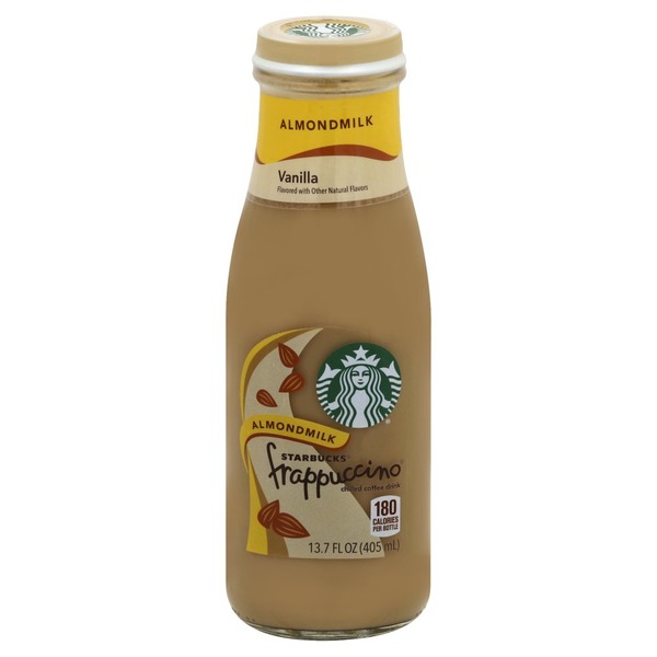 FRAPPUCCINO ALMOND MILK VANILLA 12/13.7OZ STARBUCKS
