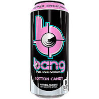 BANG ENERGY COTTON CANDY 12/16oz