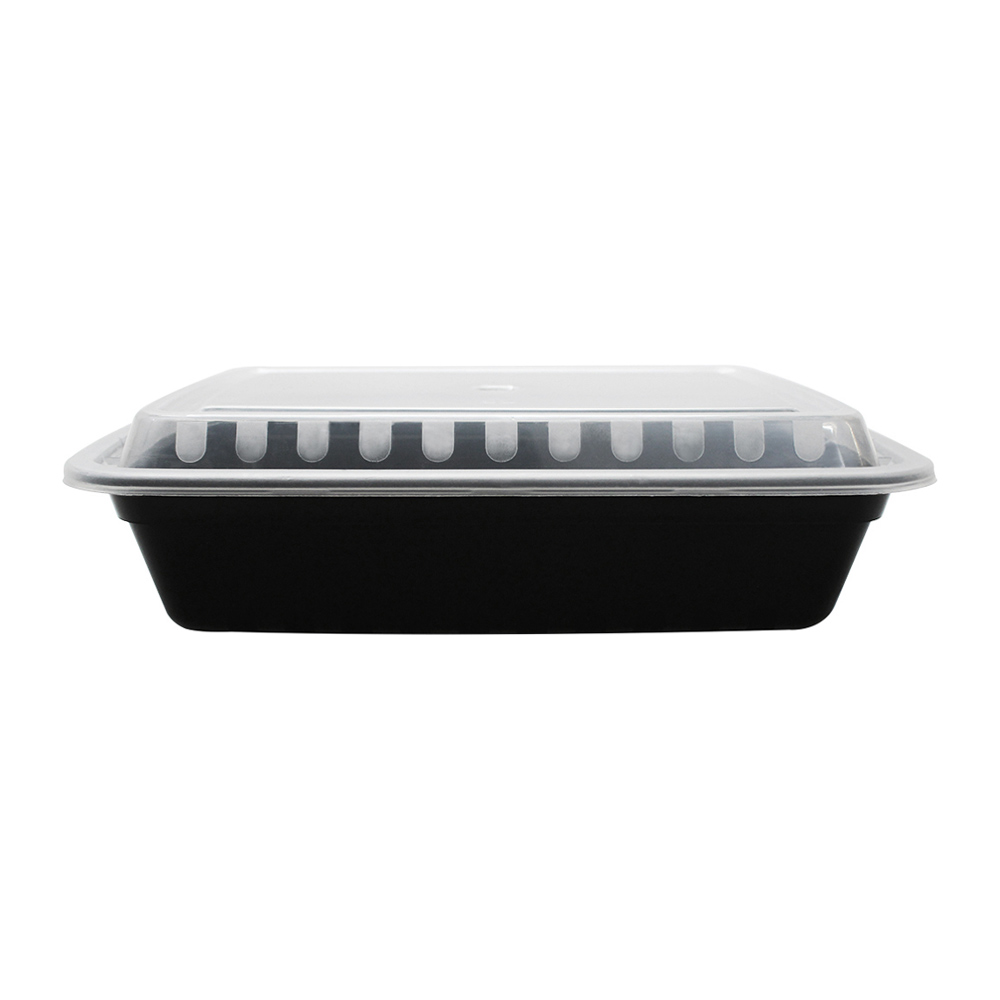 CONTAINER BLACK FOOD 28oz KARAT IM-FC1028B