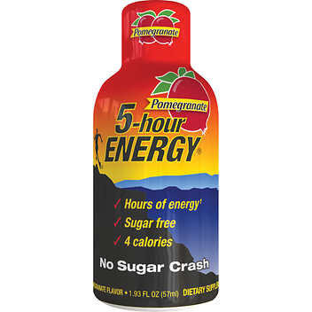 5 HOUR ENRGY POMEGRANATE 24/1.93OZ
