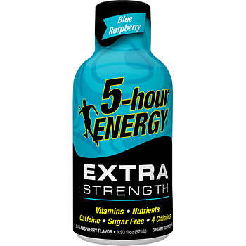 5 HOUR ENERGY EXTRA STRENGTH BLUE RASPBERRY 24/1.93oz