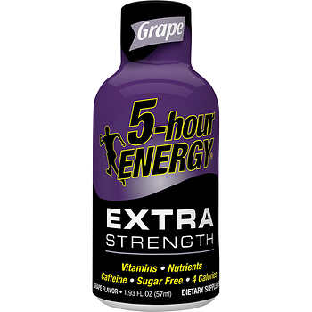 5 HOUR ENERGY EXTRA STRENGTH GRAPE 24/1.93OZ