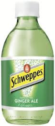 GINGER ALE SCHWEPPES 24/10 GLASS BTL