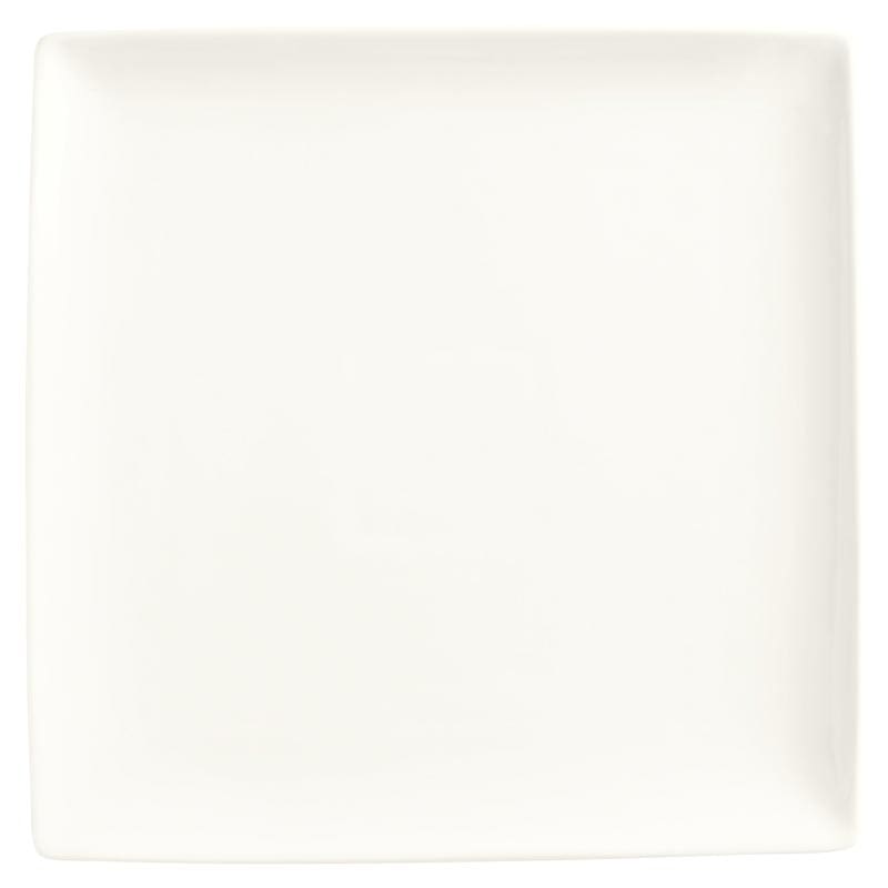 CHINA PLATE 12&quot; SQUARE 6/CS WTI SL-40C